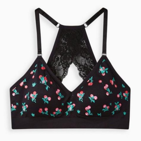 ๐ ๐ Lightly Lined Seamless Flirt Racerback Bralette 2 2X 18 20 NWT Torrid New! - Picture 4 of 5